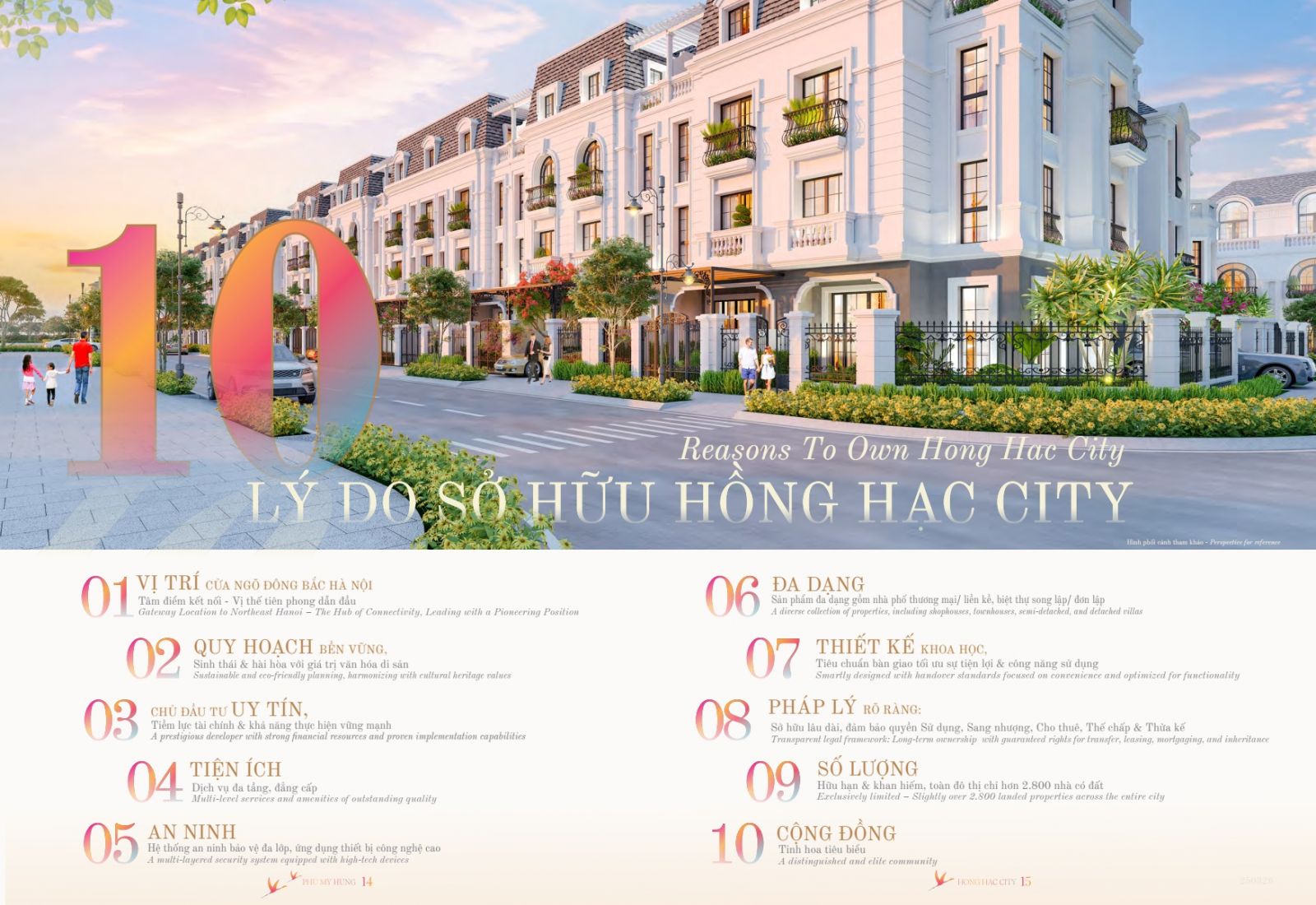 10 lý do lựa chọn mua Hồng Hạc City